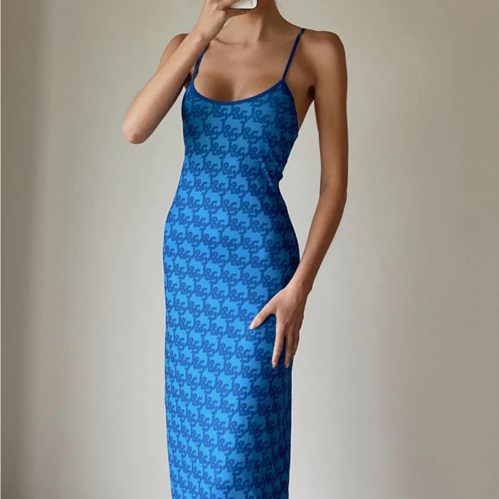 JGR & STN Cassie Maxi Dress Blue